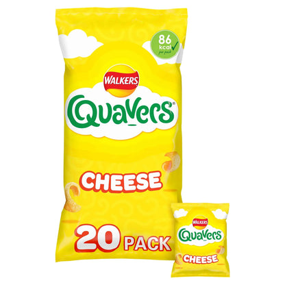 Walkers QUAVERS Cheese Flavour Potato Crisps (320g)