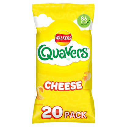 Walkers QUAVERS Cheese Flavour Potato Crisps (320g)