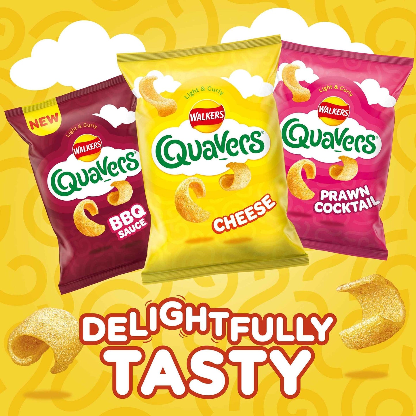 Quavers Cheese Grab Bag Crisps 34g by WALKERS