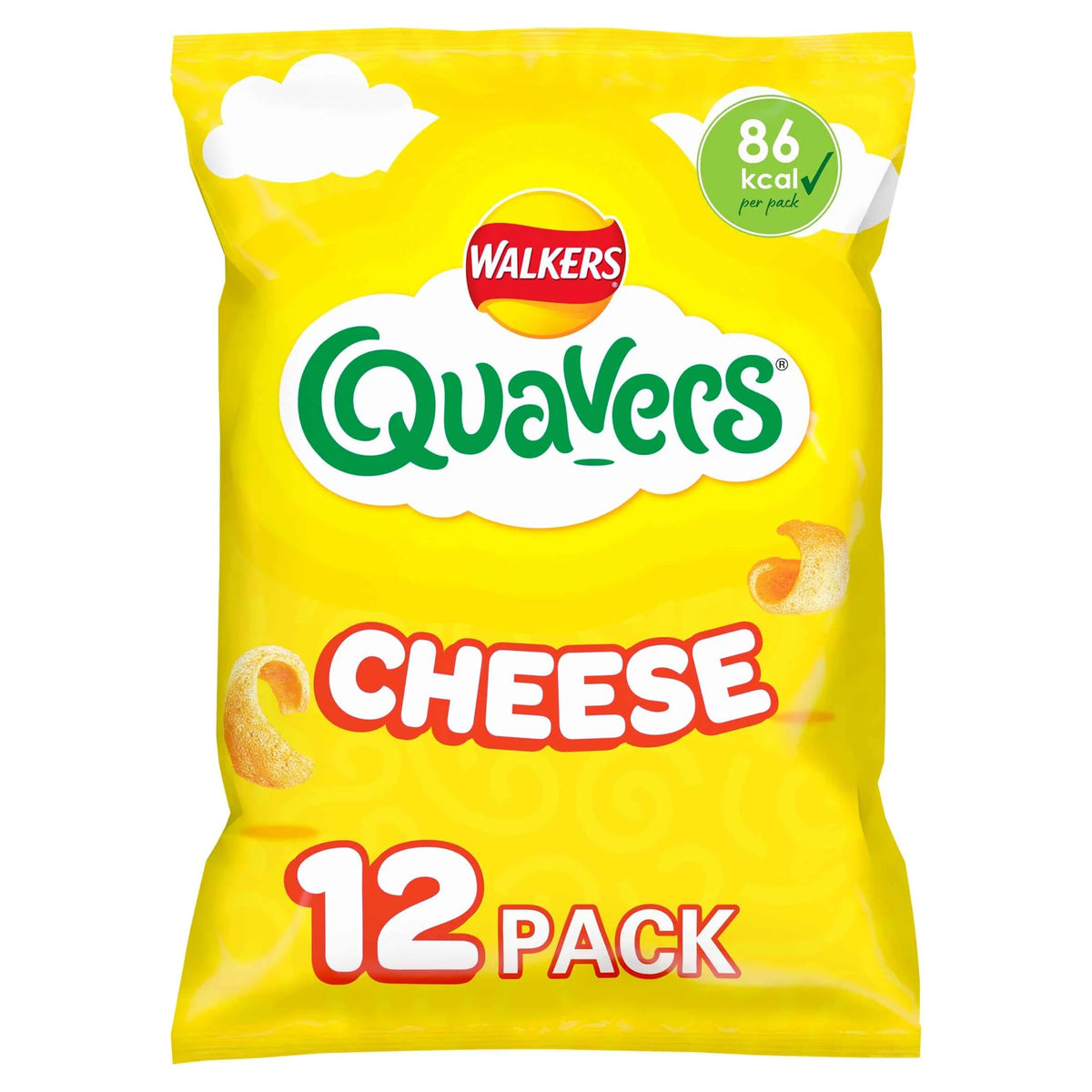 Quavers Cheese Multipack Crisps 12x16g by WALKERS