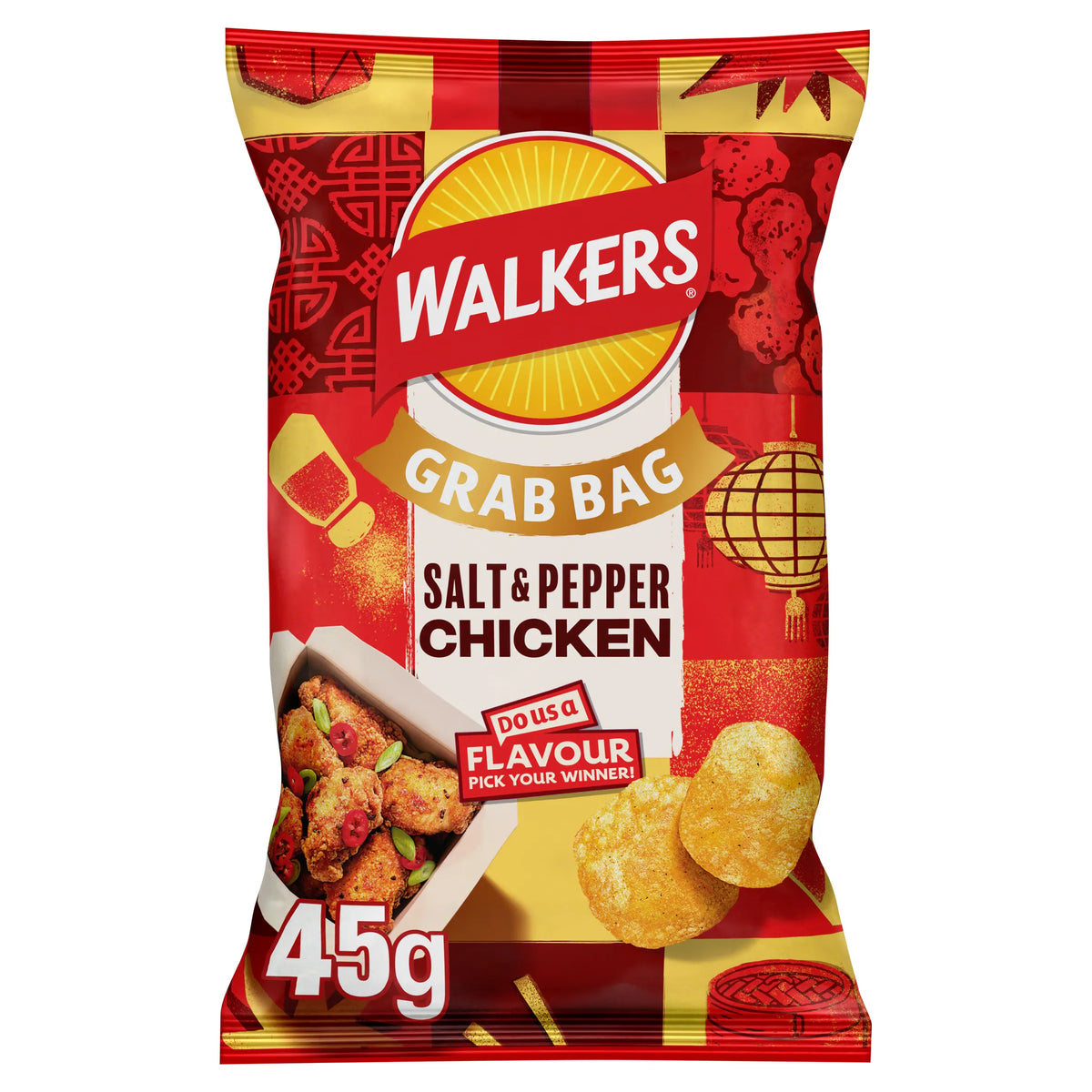 Salt & Pepper Chicken Flavour Potato by WALKERS at The British Vault