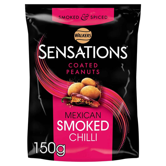 Sensations Coated Peanuts Smoked by WALKERS