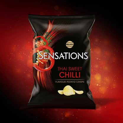 Sensations Crisps - Thai Sweet Chilli 150g by WALKERS