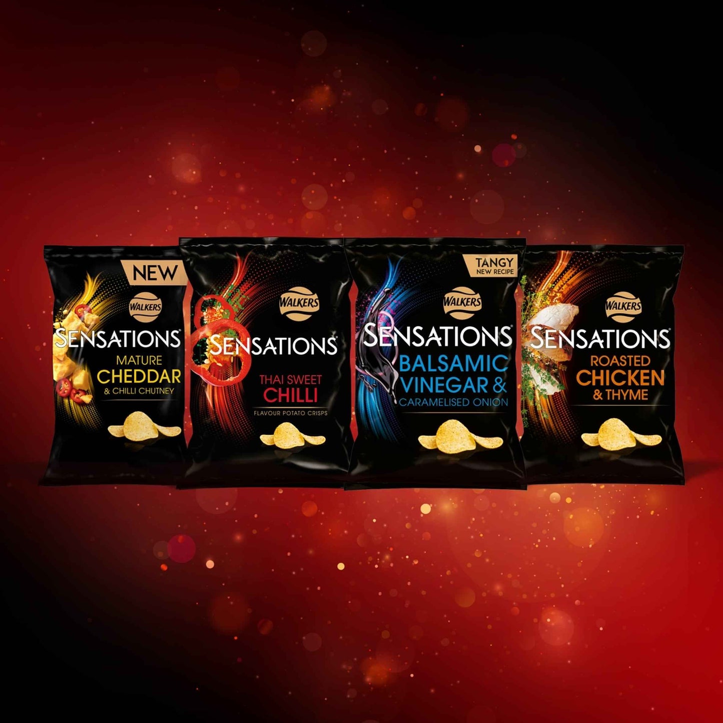 Sensations Crisps - Thai Sweet Chilli 150g by WALKERS