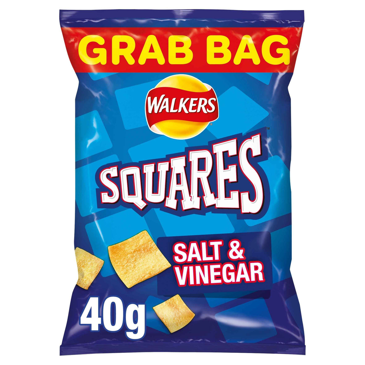 Squares Salt & Vinegar Grab Bag by WALKERS
