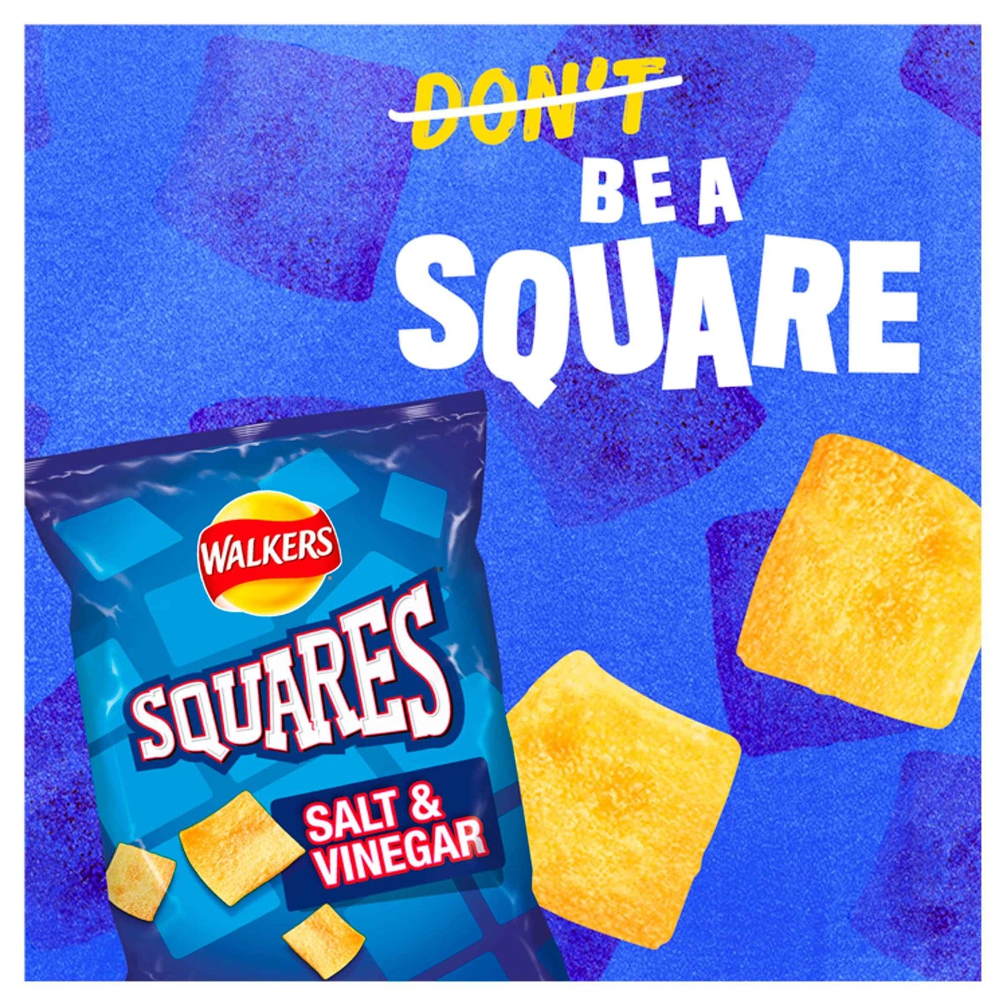 Squares Salt & Vinegar Grab Bag by WALKERS