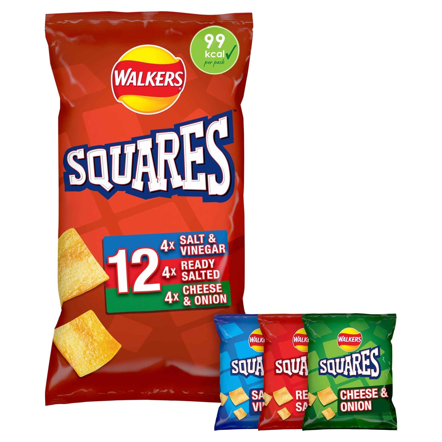 Squares Variety Multipack Crisps by WALKERS