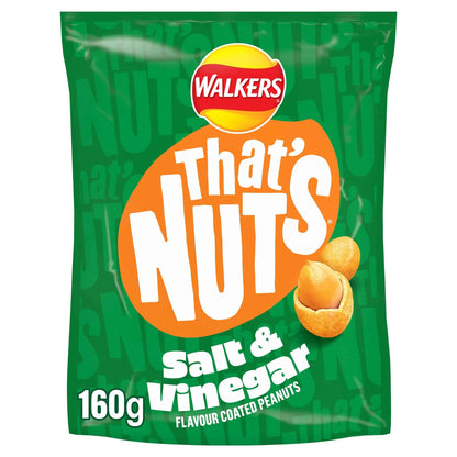 Thats Nuts Salt & Vinegar 160g by WALKERS