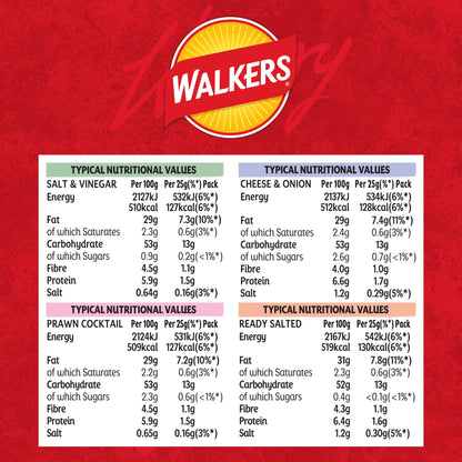 Variety Multipack Crisps 14x25g by WALKERS