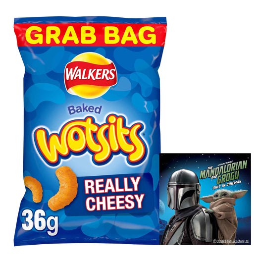 Wotsits Cheese Grab Bag Crisps 36g by WALKERS