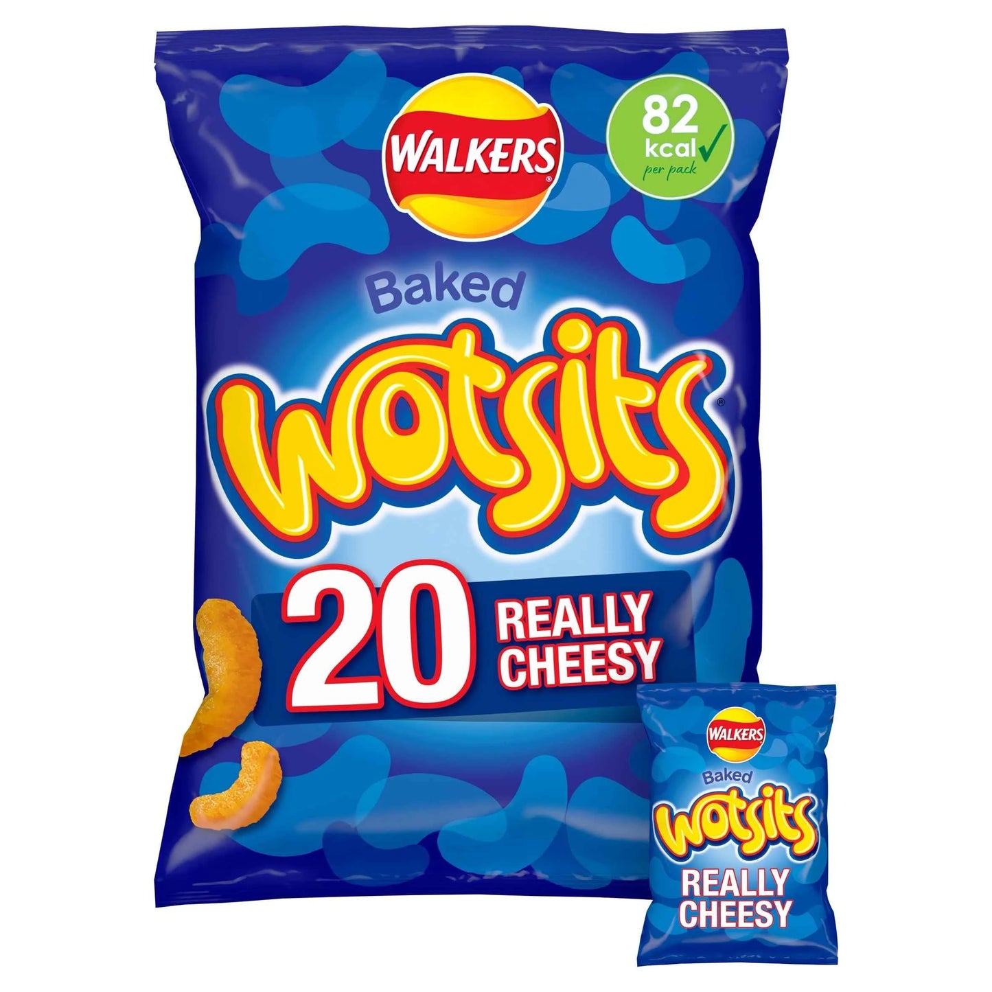 Walkers WOTSITS Cheese Multipack Crisps (330g)