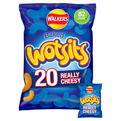 Walkers WOTSITS Cheese Multipack Crisps (330g)