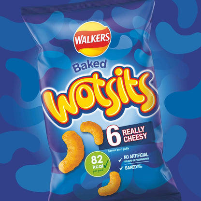 Walkers WOTSITS Cheese Multipack Crisps (330g)
