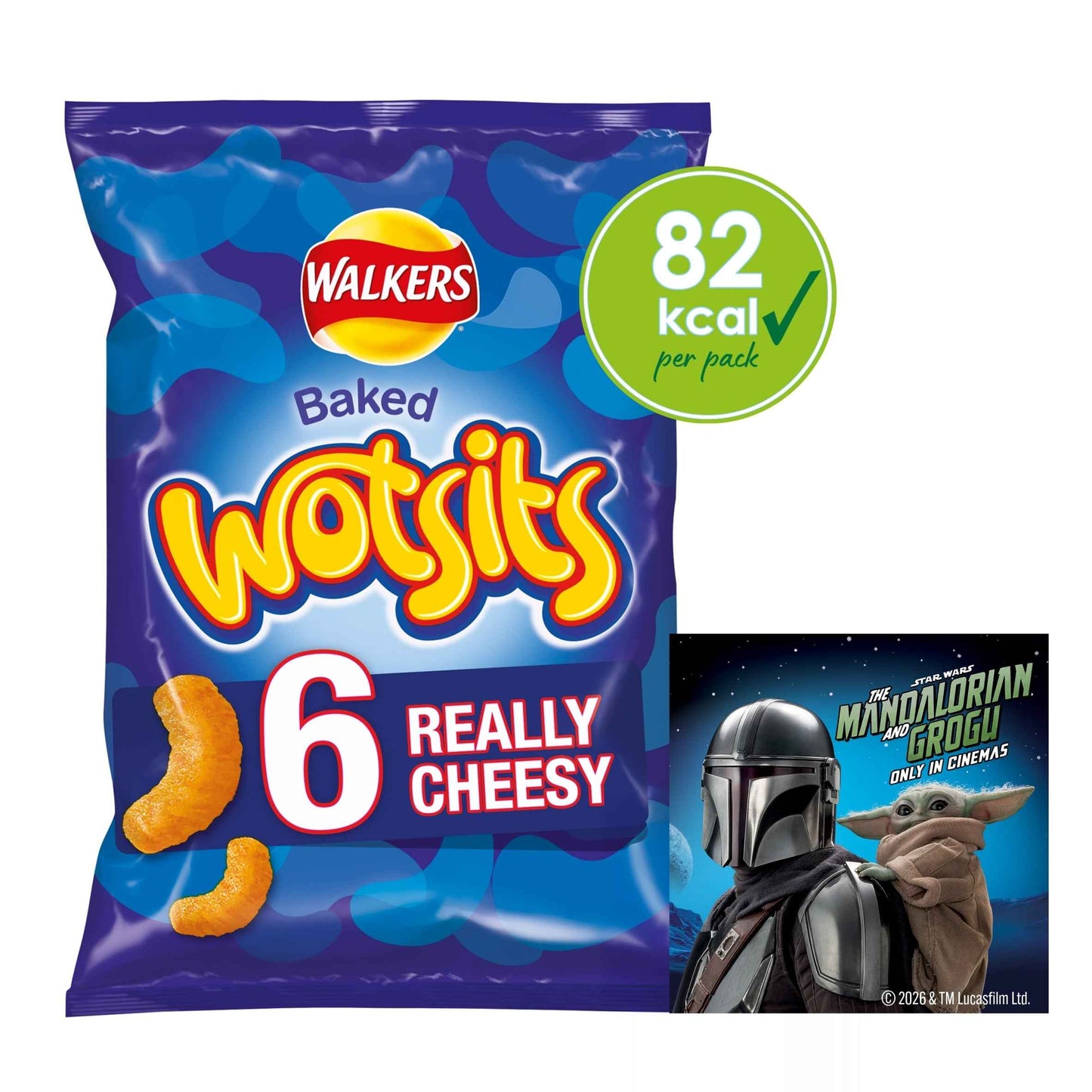 Wotsits Cheese Multipack Crisps by WALKERS