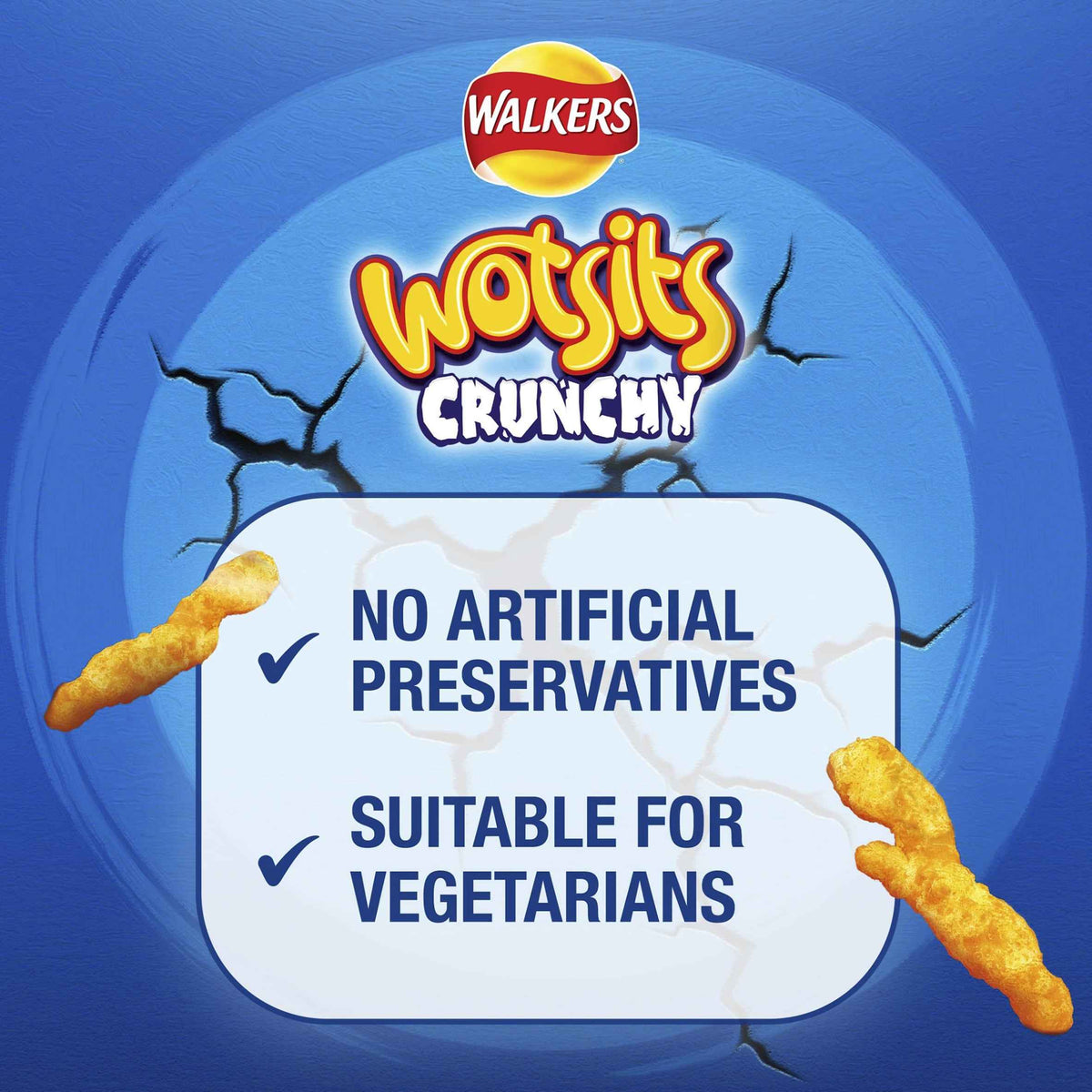 Wotsits Crunchy Cheese Sharing Bag by WALKERS