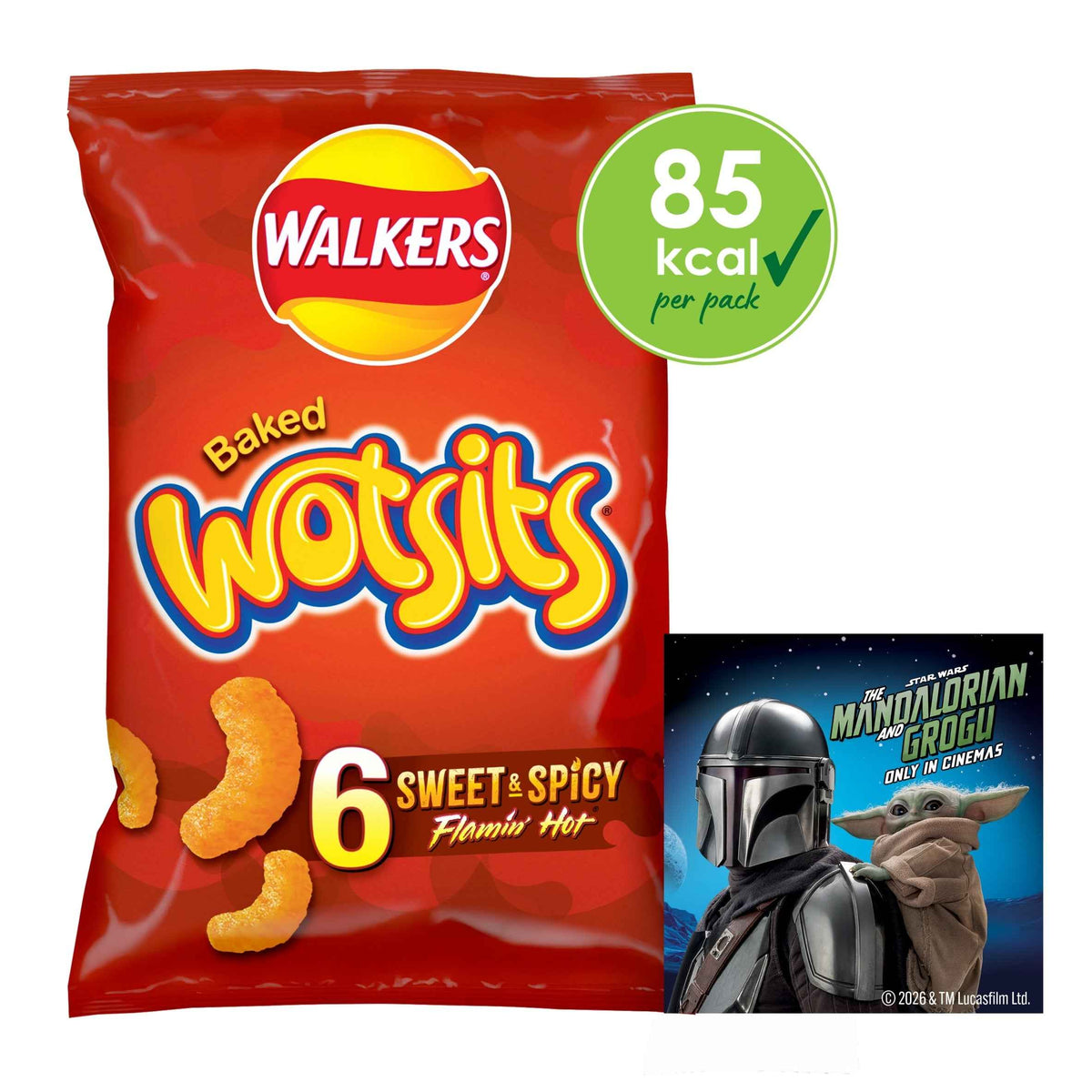 Wotsits Flamin' Hot Multipack Crisps by WALKERS