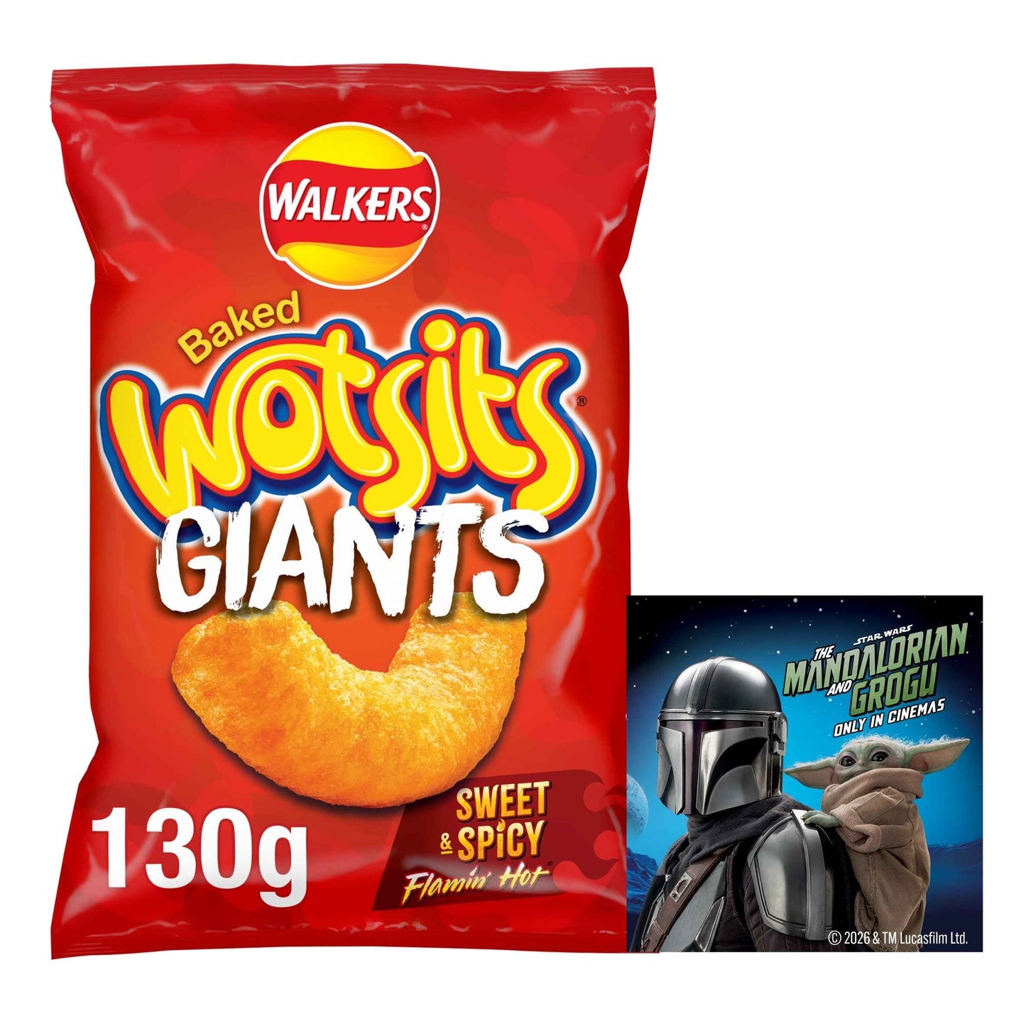 Wotsits Giants Flamin' Hot Sharing by WALKERS