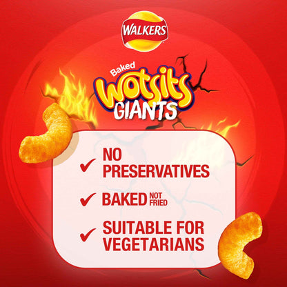 Wotsits Giants Flamin' Hot Sharing by WALKERS