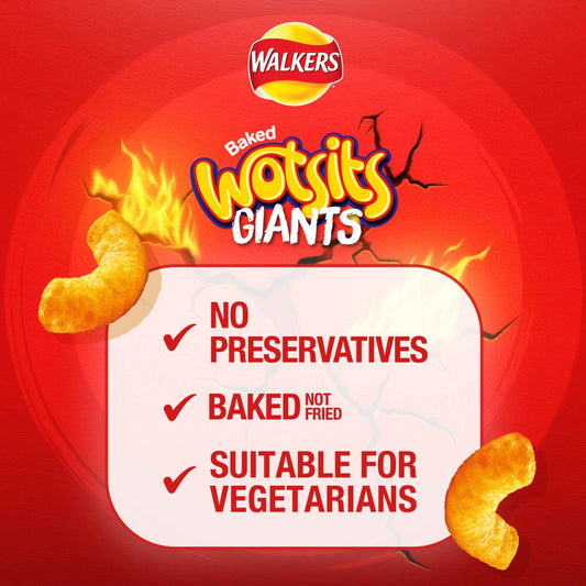 Wotsits Giants Flamin' Hot Sharing by WALKERS