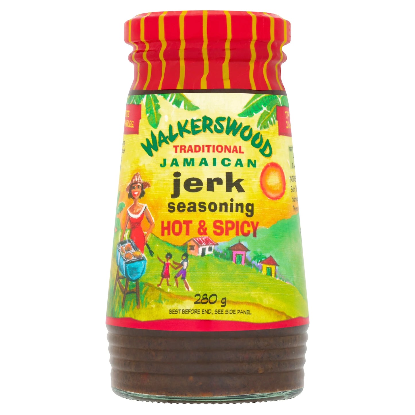 Jerk Seasoning Hot & Spicy 280g by WALKERSWOOD