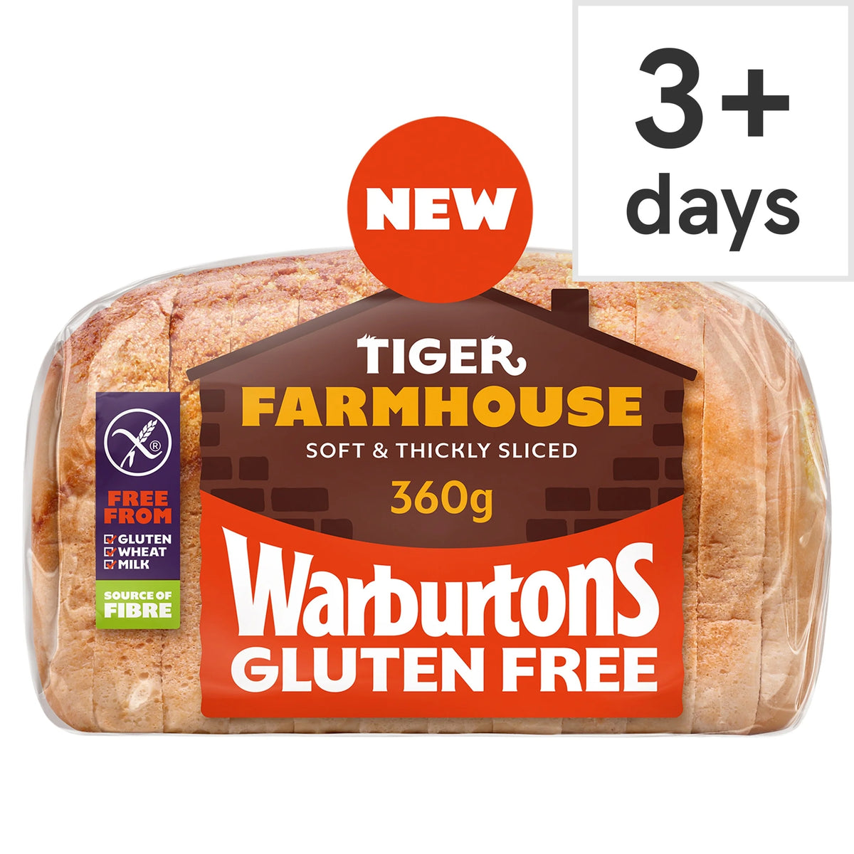 Gluten Free Tiger Farmhouse White by Warburtons