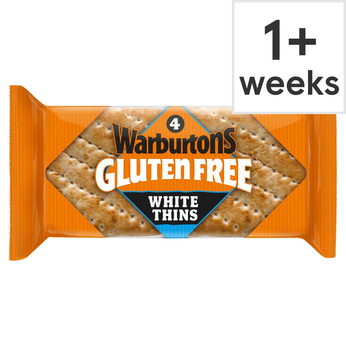 Gluten Free White Thins 4 Pack 200g by Warburtons