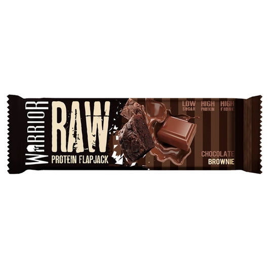Raw Prtn Flapjack Chocolate Brownie by WARRIOR