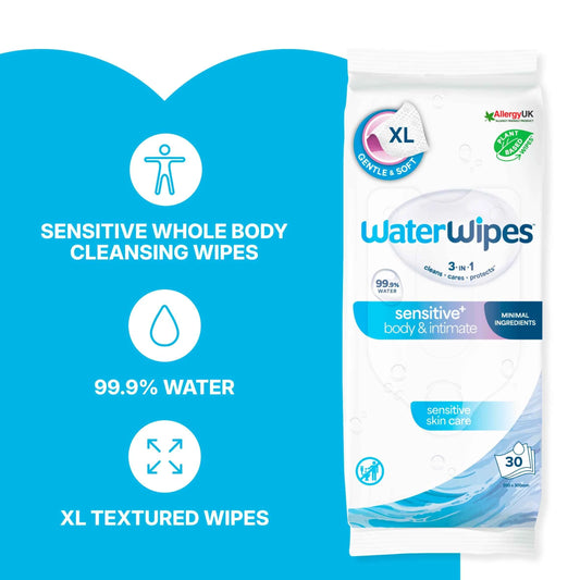 3 In 1 Sensitive+ Body & Intimate by WaterWipes
