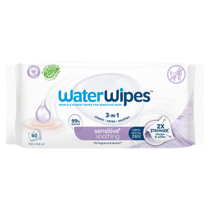 Biodegradable Soothing Baby Wipes by WaterWipes