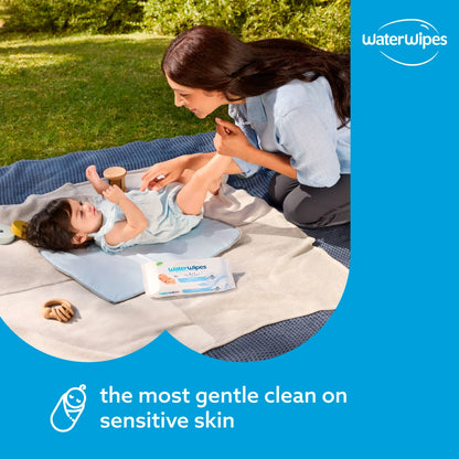 Sensitive Biodegradable Baby Wipes by WaterWipes