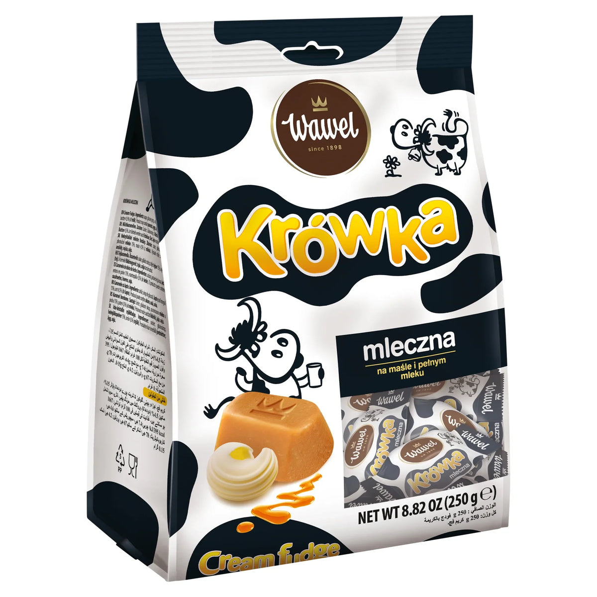 Krowka Cream Fudge 250g by WAWEL