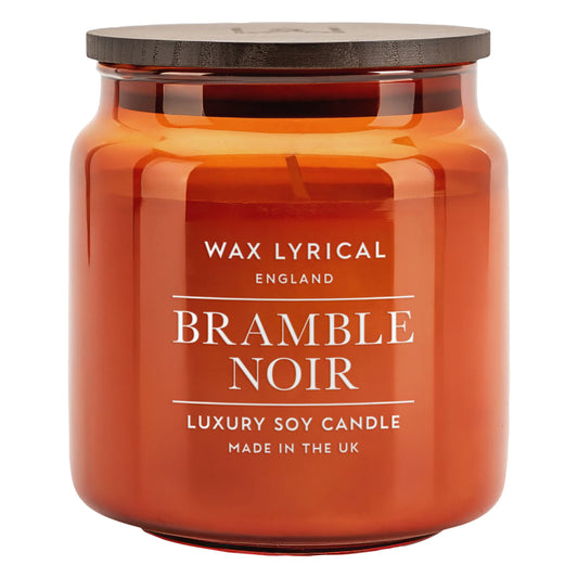 Wax Lyrical Bramble Noir Medium Jar Candle by WAX LYRICAL LTD at The British Vault