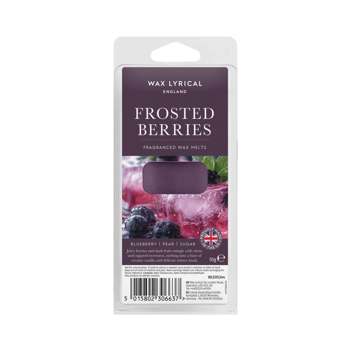 Wax Lyrical England Frosted Berries by WAX LYRICAL LTD at The British Vault
