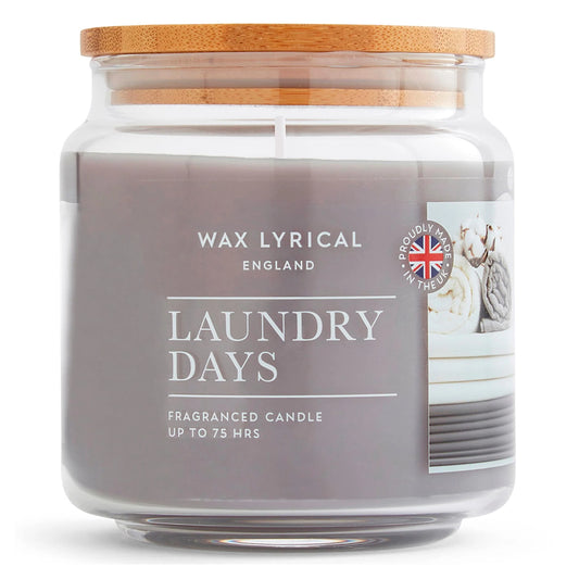 Wax Lyrical Laundry Days Candle 335g by WAX LYRICAL LTD