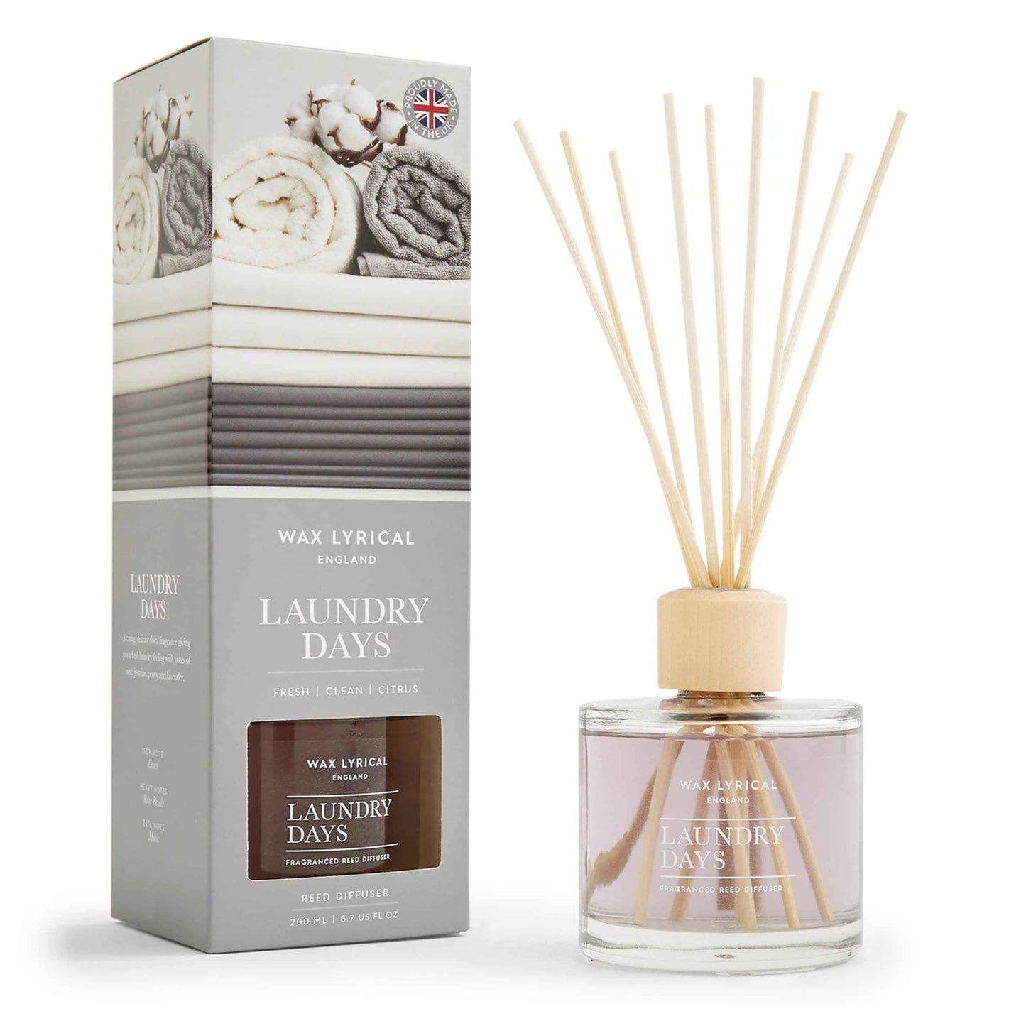 Wax Lyrical Laundry Days Diffuser 200ml by WAX LYRICAL LTD