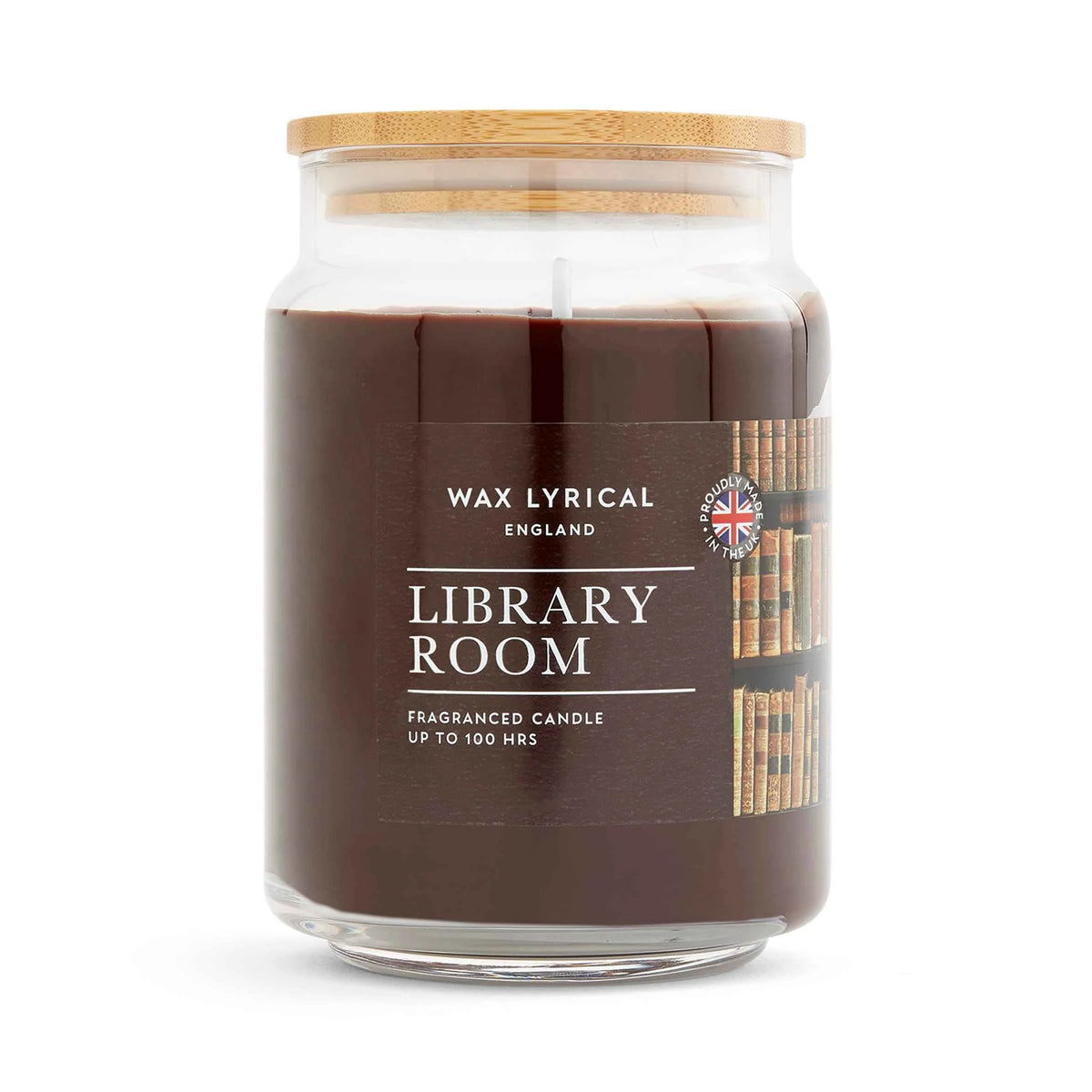 Wax Lyrical Library Room Candle 475g by WAX LYRICAL LTD
