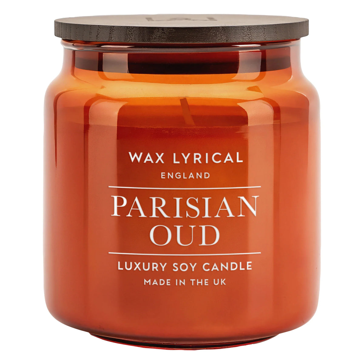 Wax Lyrical Parisian Oud Medium Jar 335g by WAX LYRICAL LTD at The British Vault