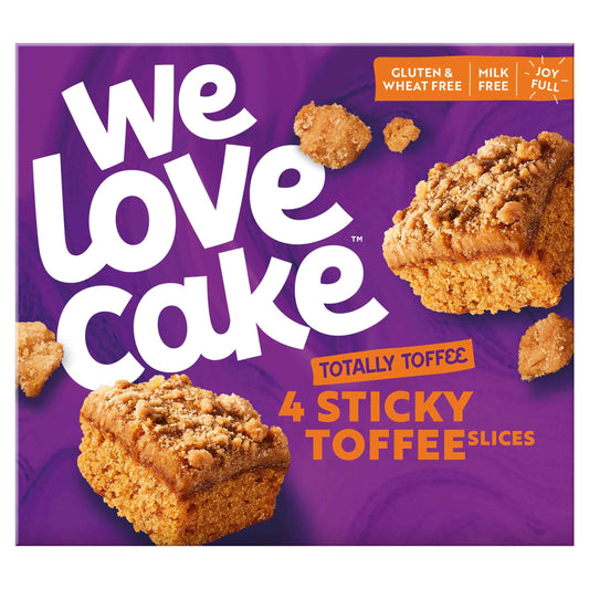 Free From Sticky Toffee Slices 4 by We Love Cake