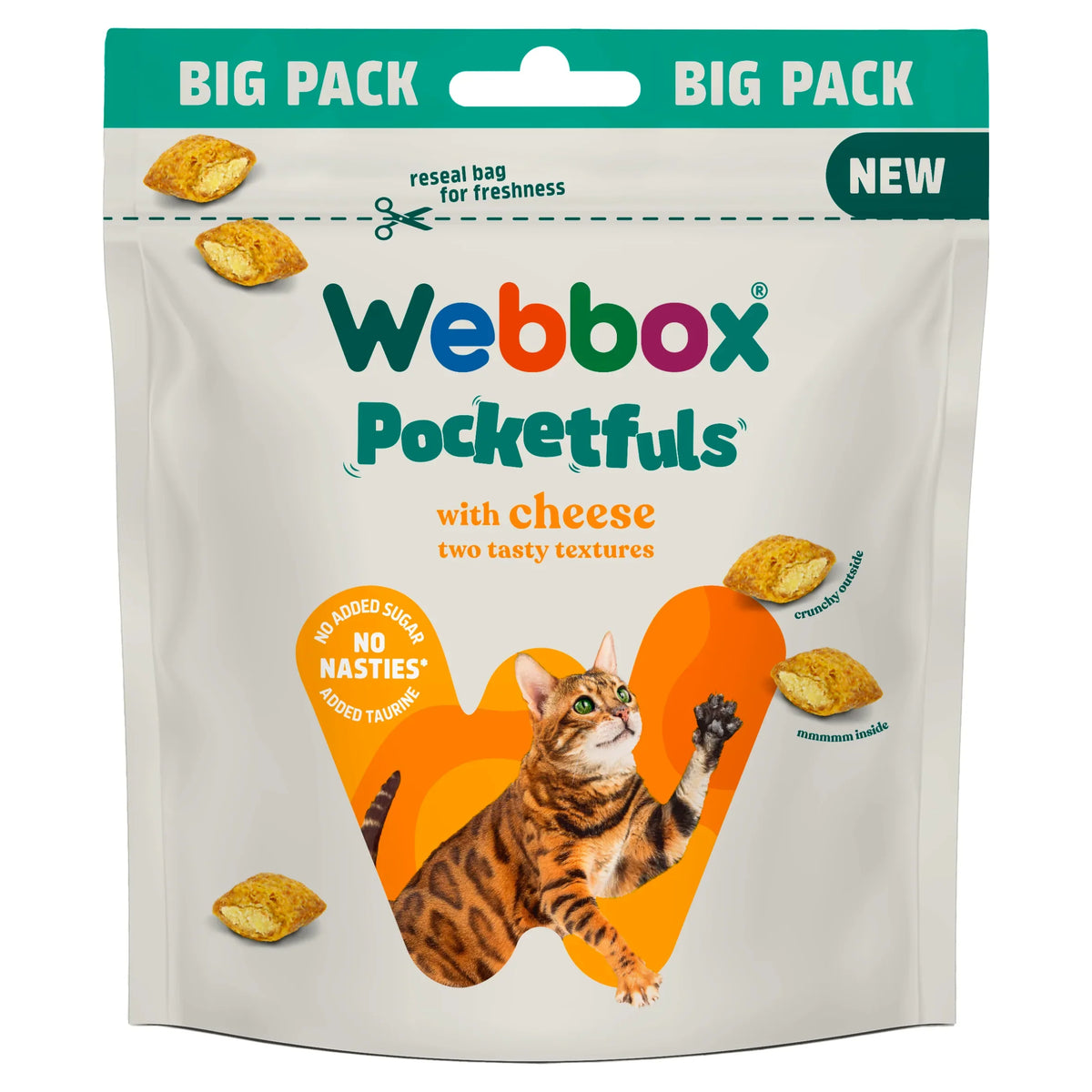 Pocketfuls Cheese 200g by Webbox at The British Vault