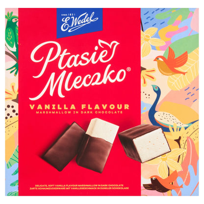 Wedel Vanilla Marshmallow In Dark Chocolate 340g by E.Wedel