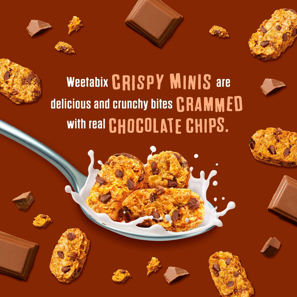 Crispy Minis Cereal - Chocolate Chip by WEETABIX