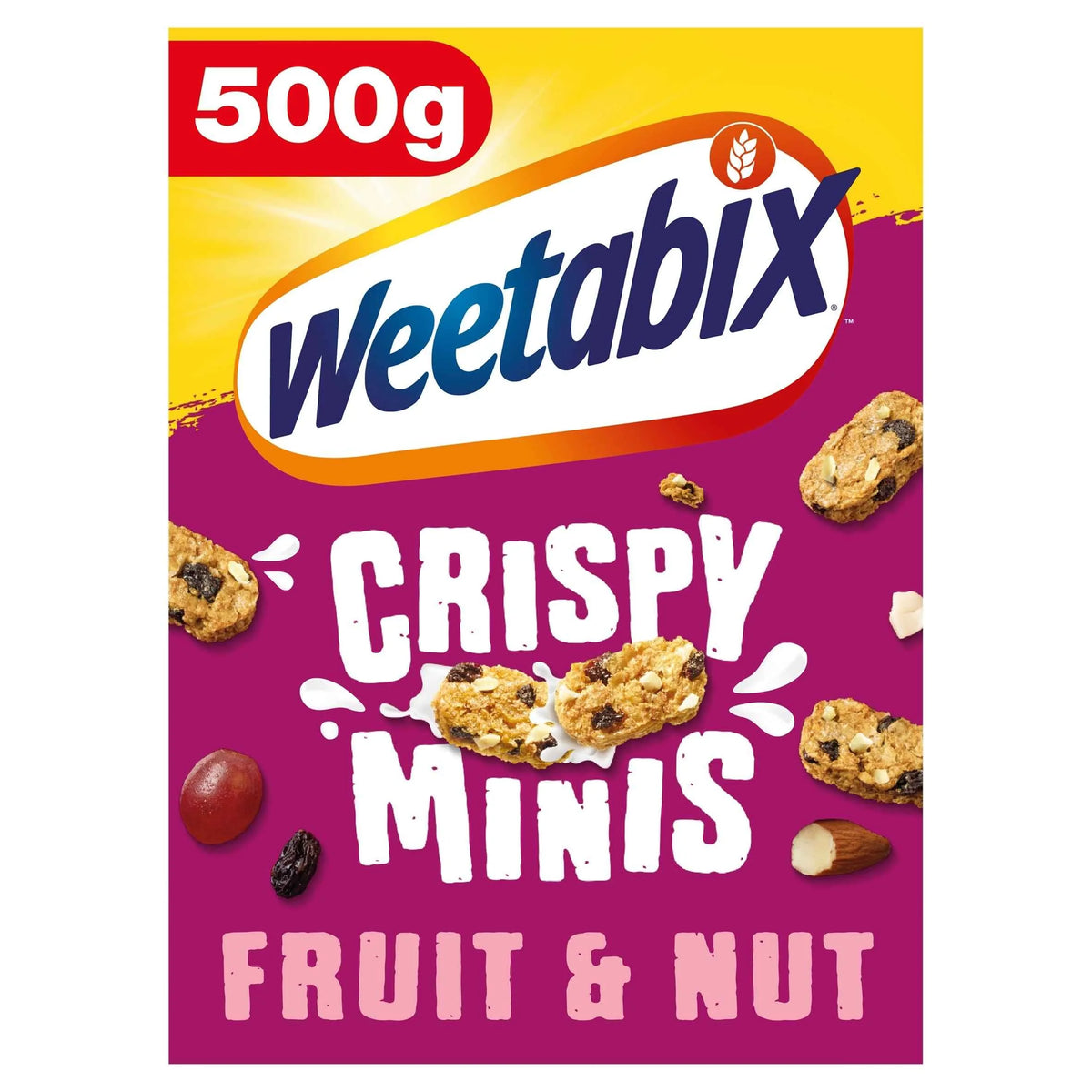Crispy Minis Fruit & Nut Cereal 500g by WEETABIX