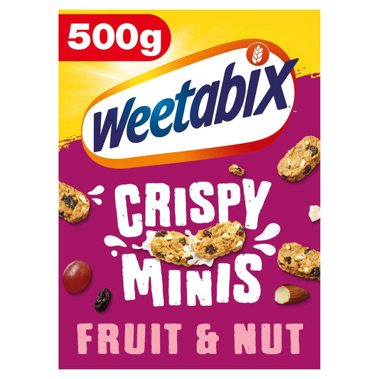 Crispy Minis Fruit & Nut Cereal 500g by WEETABIX