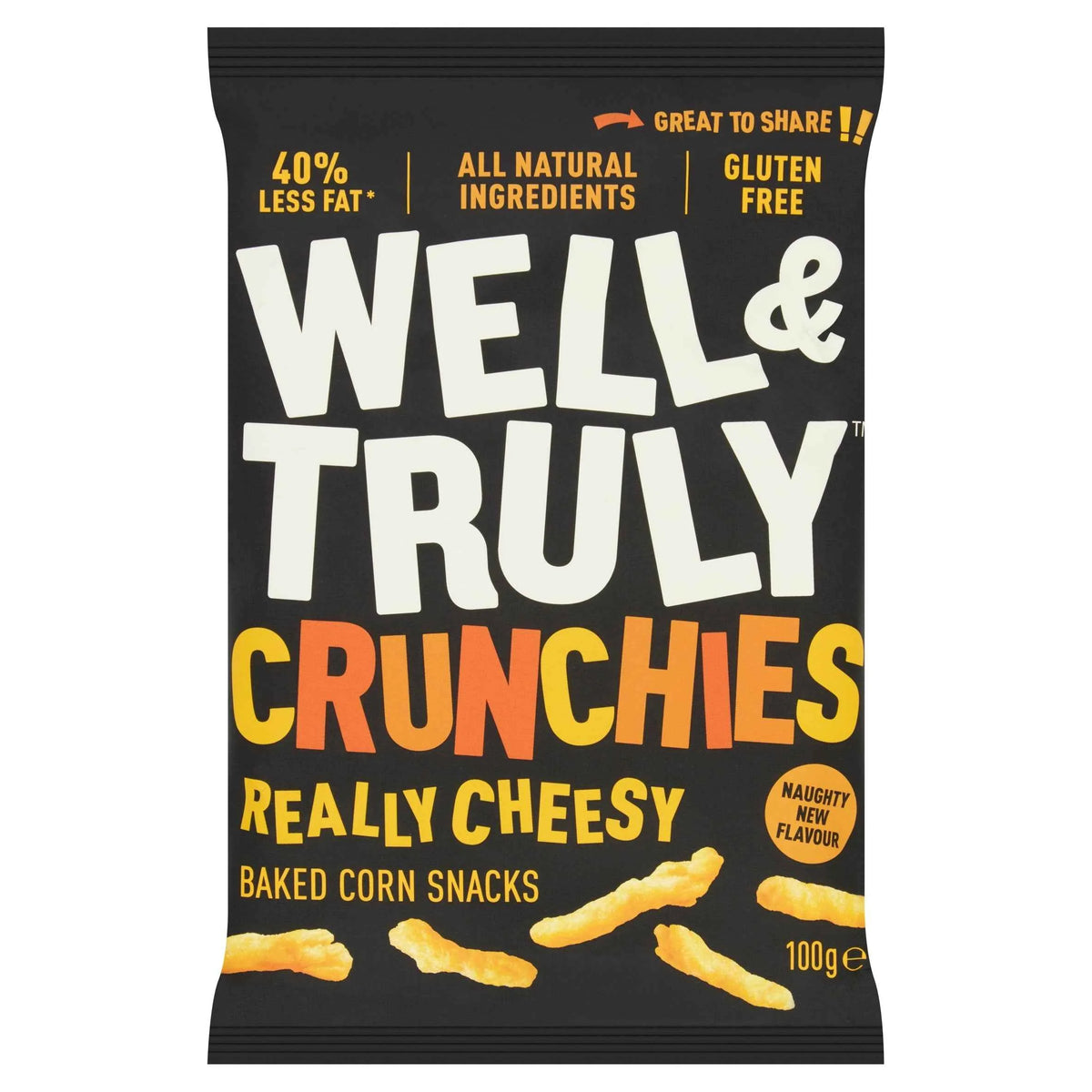 Crunchies - Cheesy Baked Corn by WELL & TRULY