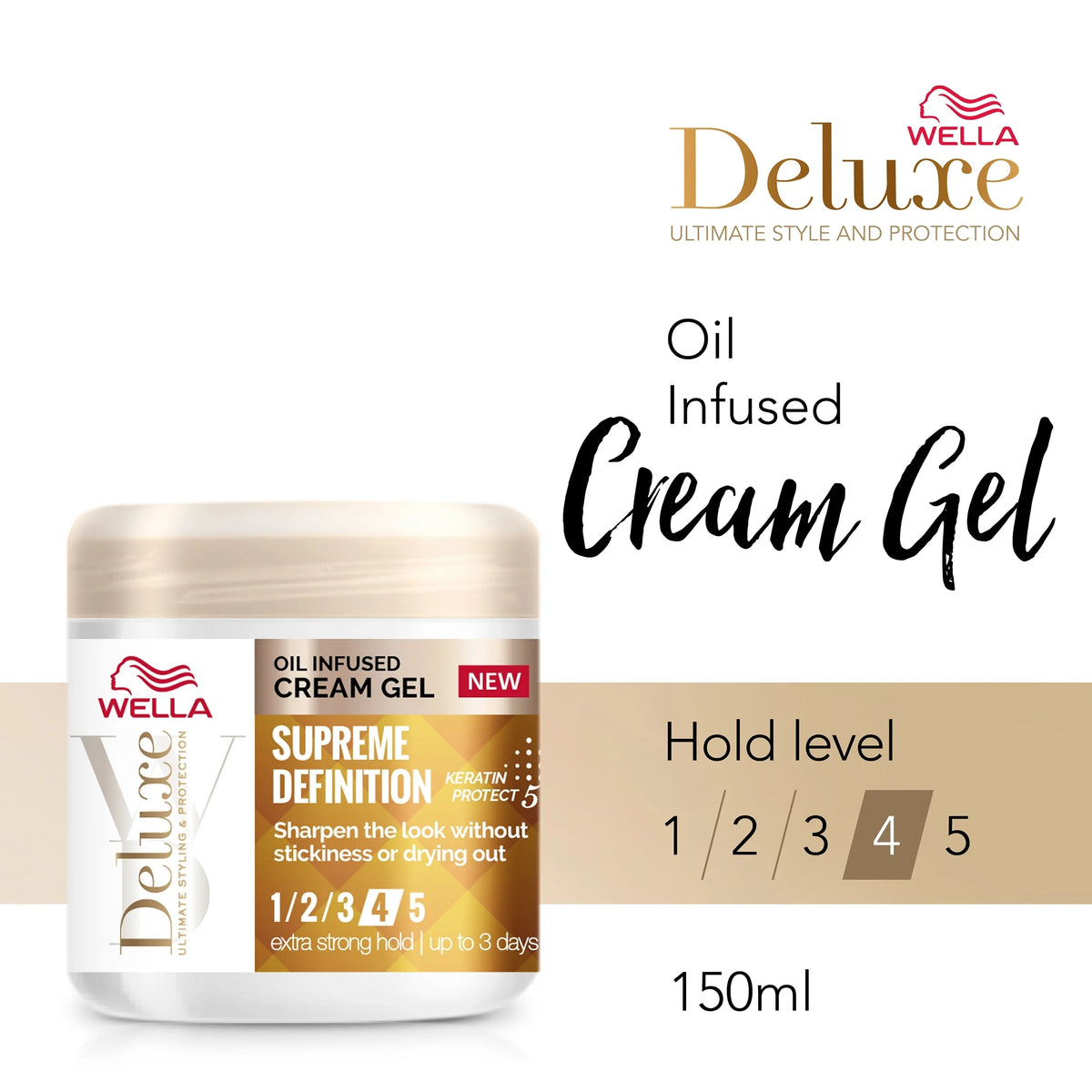 Deluxe Oil Infused Cream Gel 150ml by WELLA