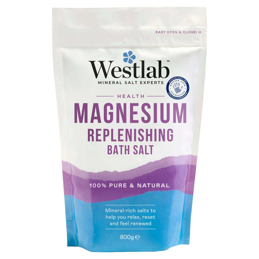 100% Pure Magnesium Flakes Bath Soak 800g by WESTLAB