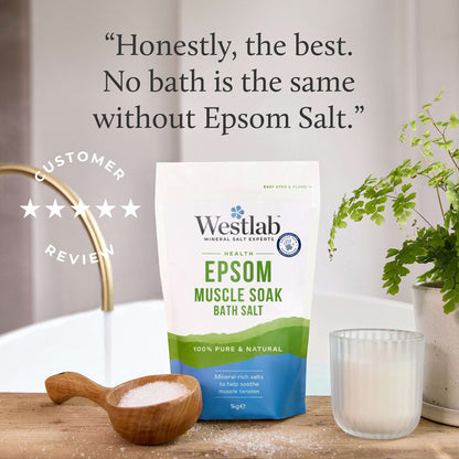 Epsom Bath Salt 1kg by WESTLAB