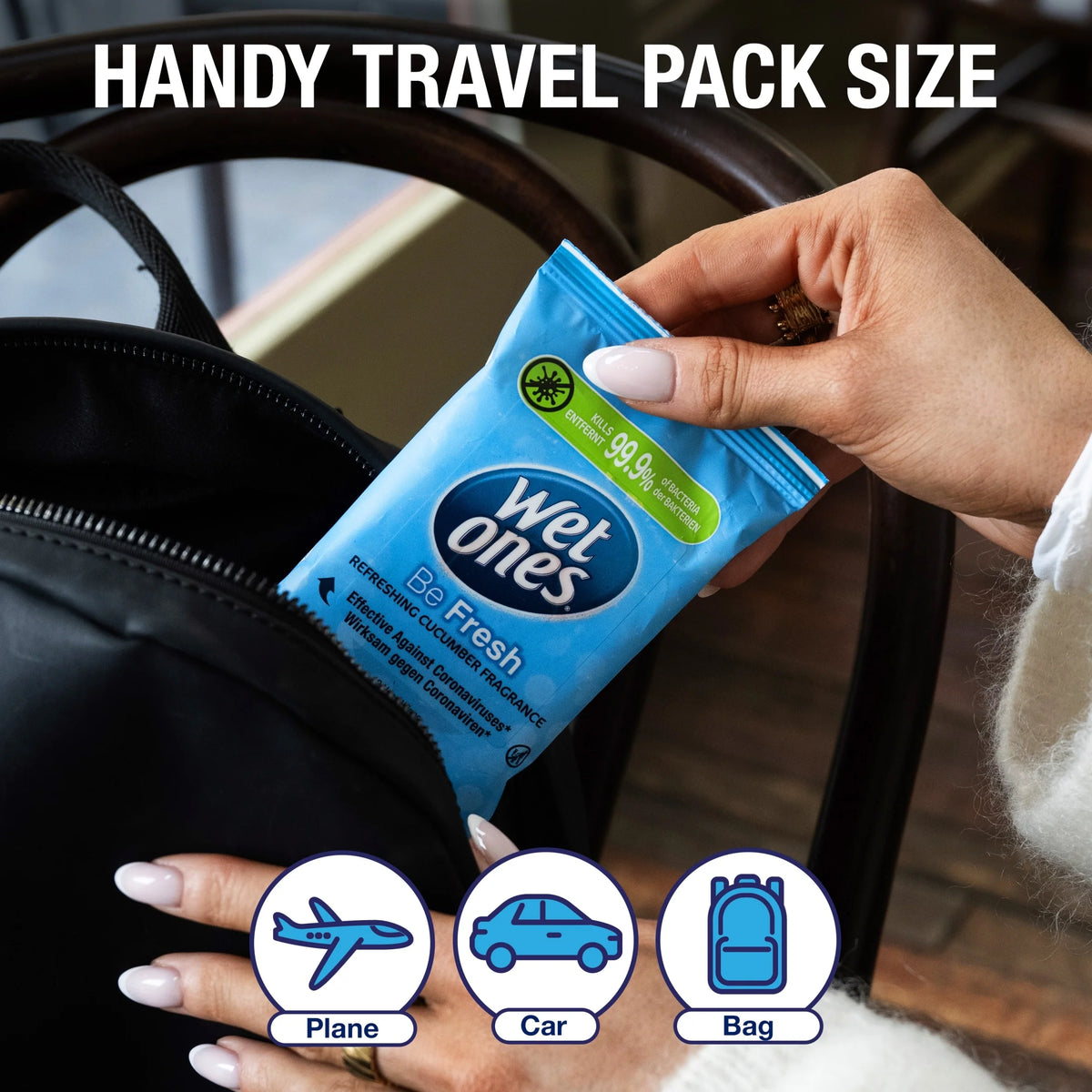Be Fresh 12 Antibacterial & by WET ONES