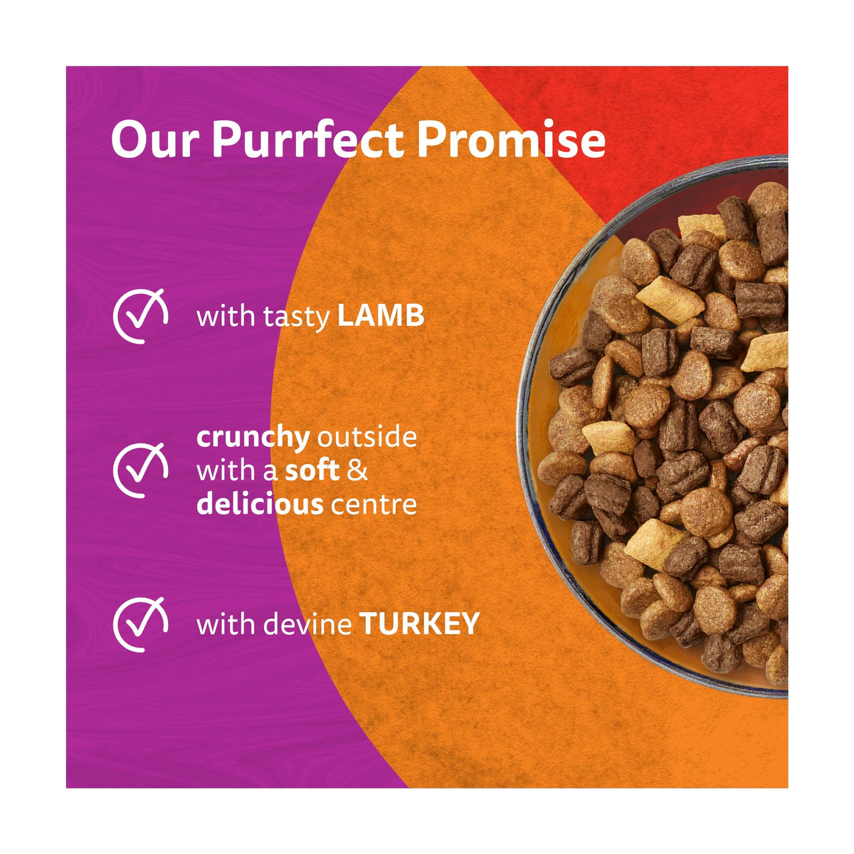 1+ Complete Dry Cat Food Duo Meaty by whiskas at The British Vault