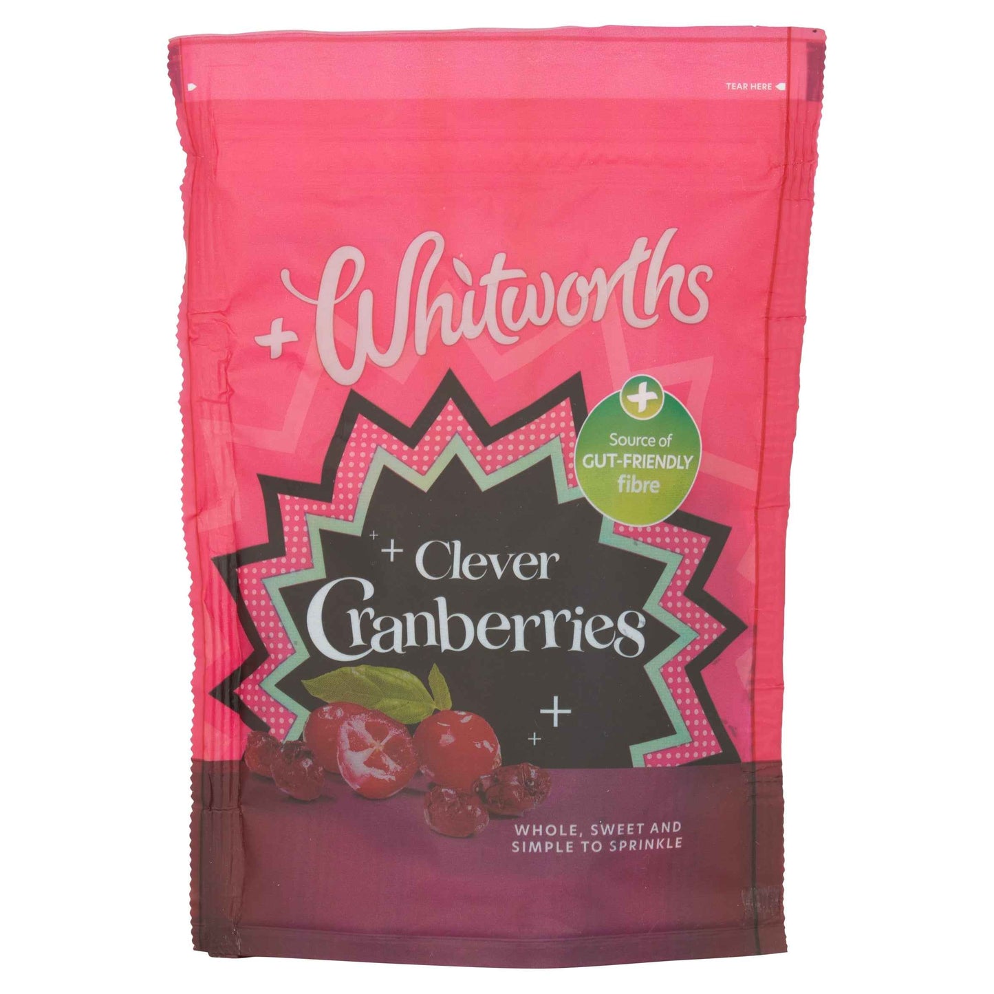 Cranberries 130g by whitworths